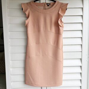 Ann Taylor short dress with flutter sleeves